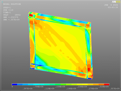 Steel plate shear wall FEM vrification