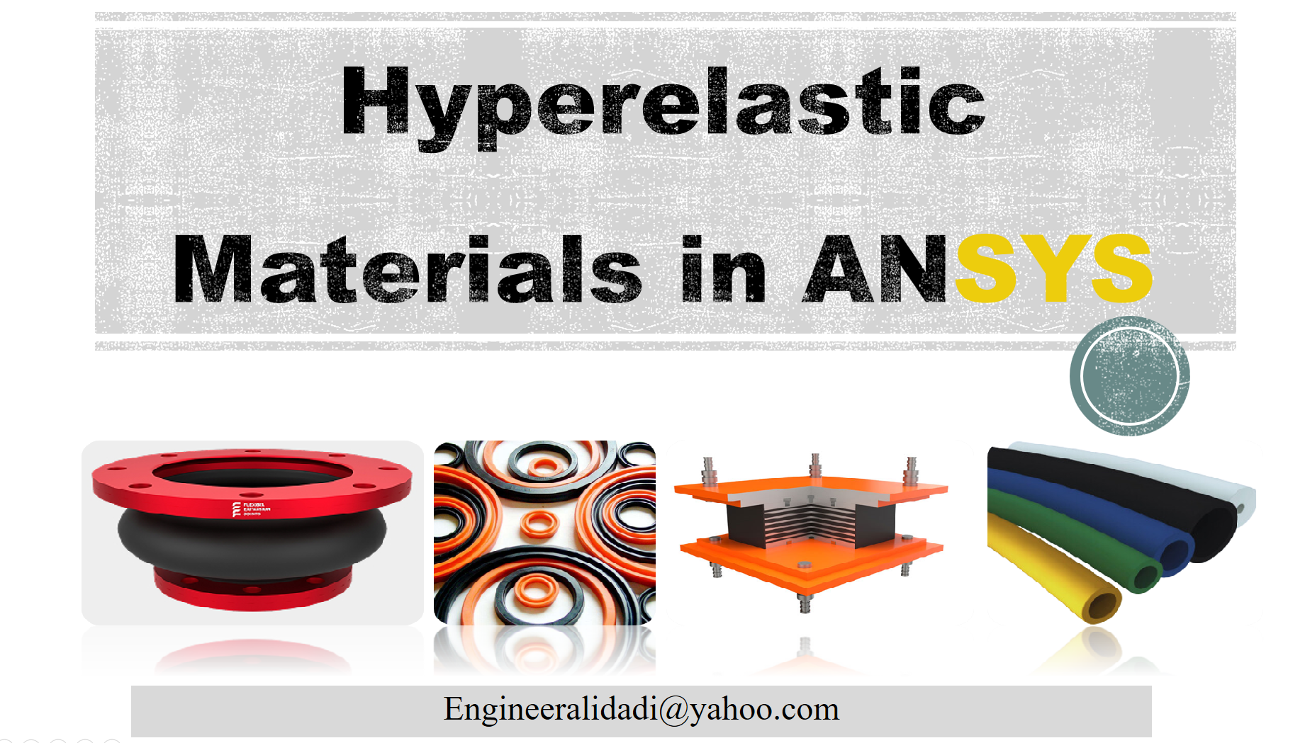 Hyperelastic Rubber Material in ANSYS APDL