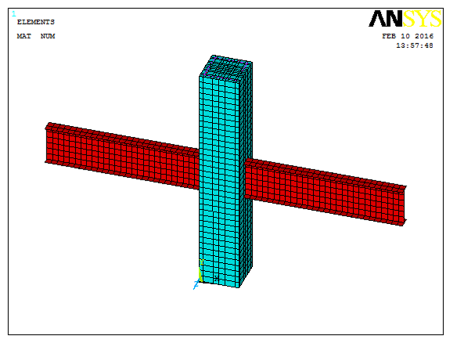 ConnectionReinforce Concrete Structural RCS in ANSYS