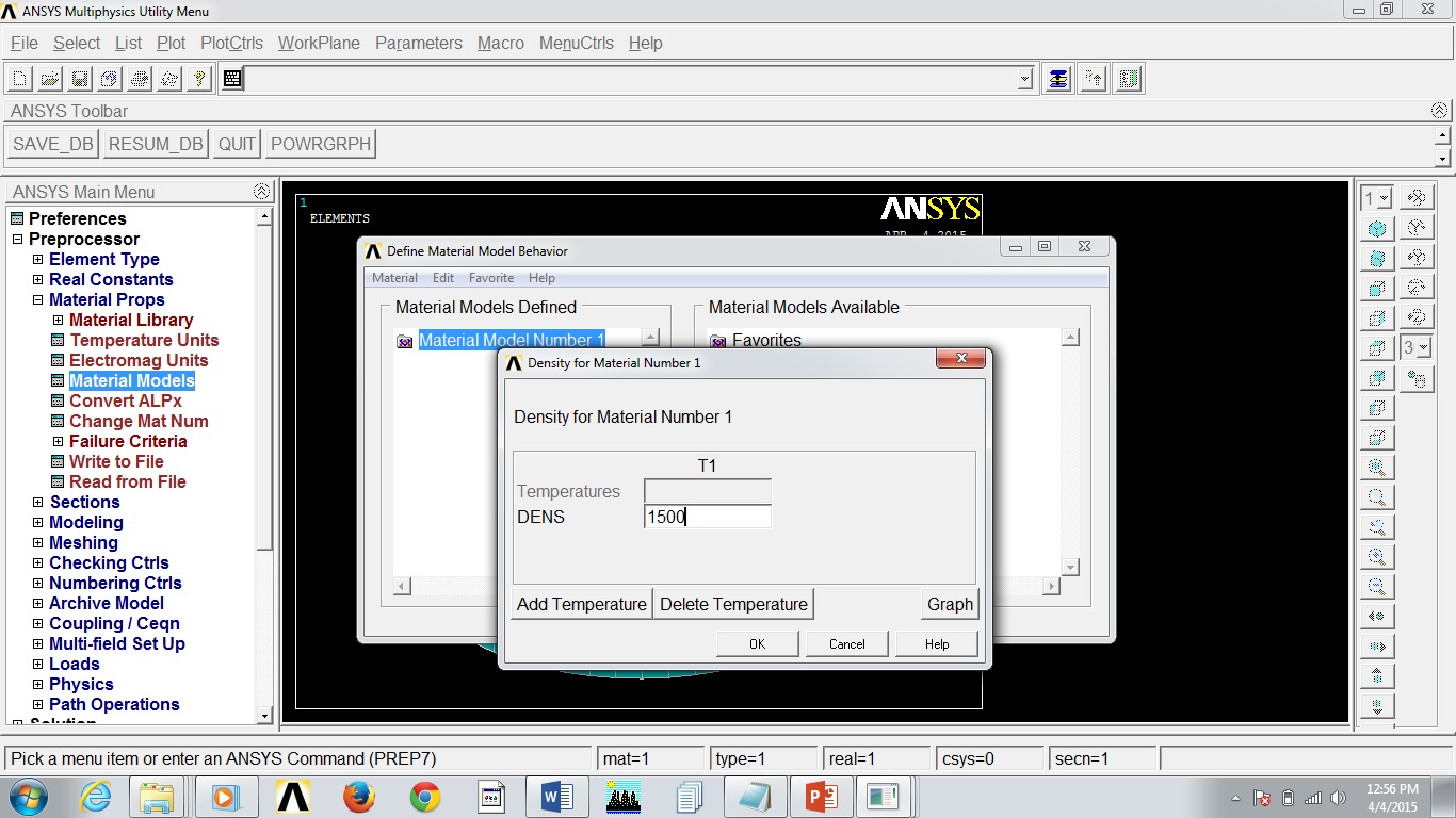 Hemispherical Dome Analysis in ANSYS APDL