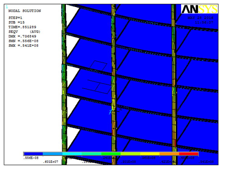 Steel Moment Frame & Braced Frame Modeling in ANSYS APDL