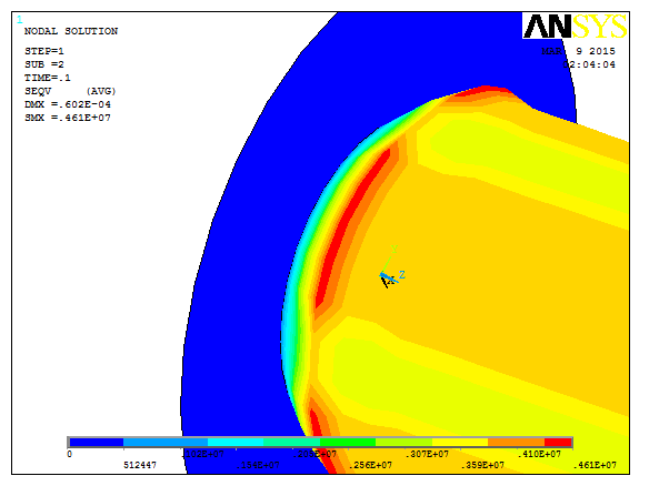 Pressure Vessel Reinforcement in ANSYS APDL