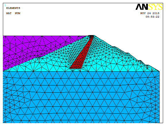 Finite Element Analysis of an Earth Dam Subjected to Blast Loading Using ANSYS APDL