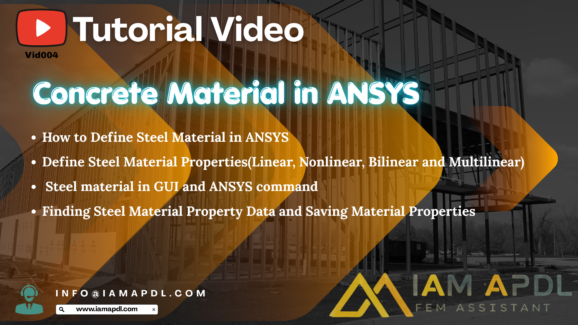 Steel Material in ANSYS