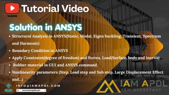 Solution|Analysis in ANSYS