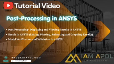 Post Processing in ANSYS