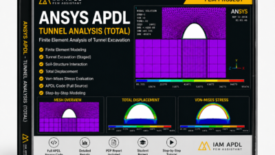 Seismic Analysis of a Concrete Tunnel Considering Soil–Structure Interaction Using ANSYS APDL