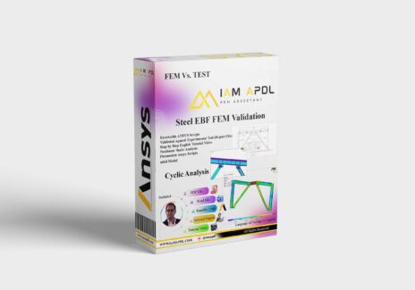 Steel EBF Validation in ANSYS APDL | Cyclic Analysis